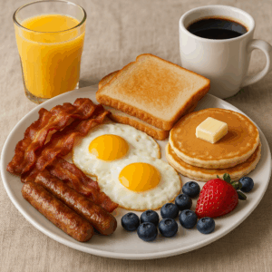 grand slam breakfast package for 8